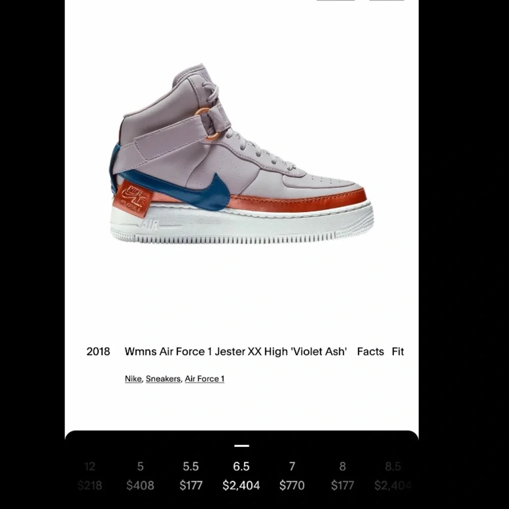 Nike Air Force One High Tops - Picture 6 of 6
